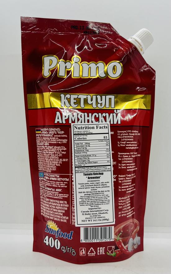 Primo Armenian Ketchup 400g.