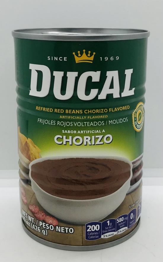 Ducal Red Beans Chorizo Flavored 426g.