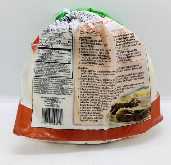 Goya  Tortillas 850g.