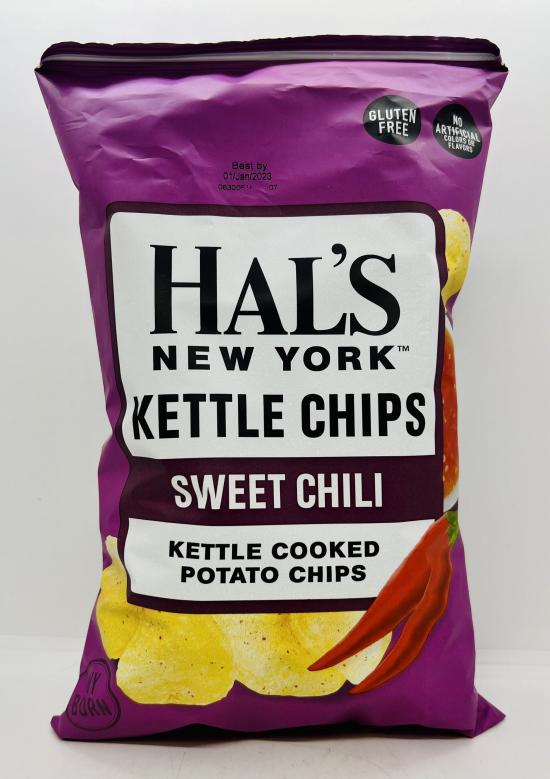 Hal's New York Kettle Chips 141g.