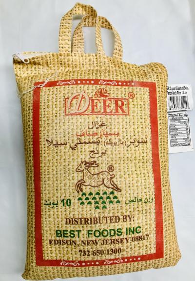 Deer Parboiled Rice 10lbs.