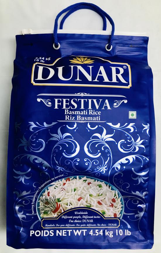 Dunar Basmati Rice 10Lb