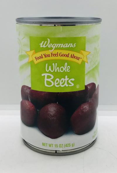 Wegmans Whole Beets 425g.