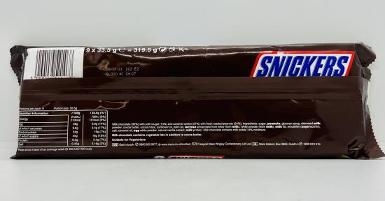 Snickers 9 Bars 320g.