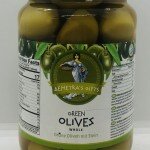 Demetra's Gifts Green Olives Whole 700g.