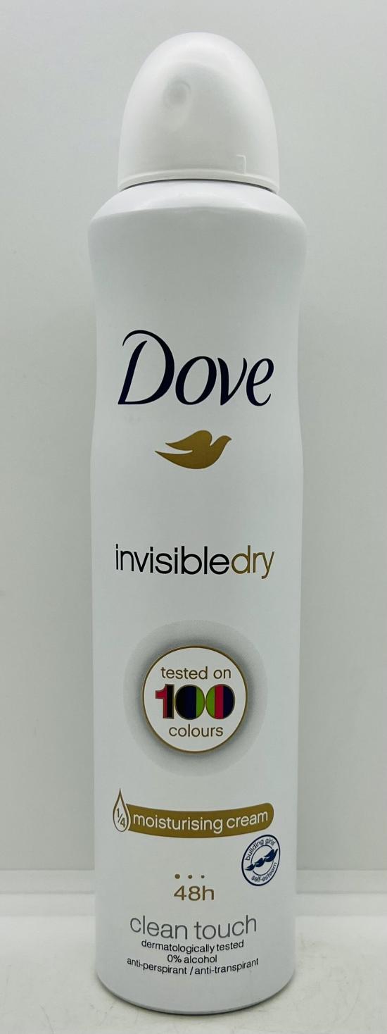 Dove Invisible Dry 100 Colours 250mL.