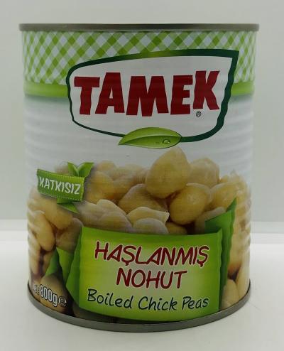 Tamek Boiled Chick Peas 800g.