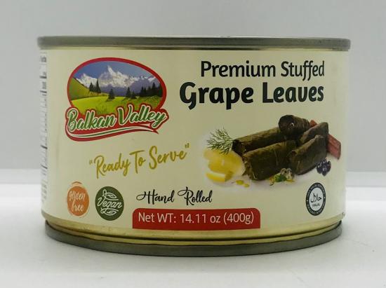 Balkan Valley Grape Leaves 400g.