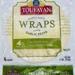 Toufayan Bakeries Garlic Wraps 312g.