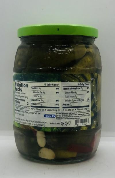 Penguen Pickled Cornchons (hot) 680g