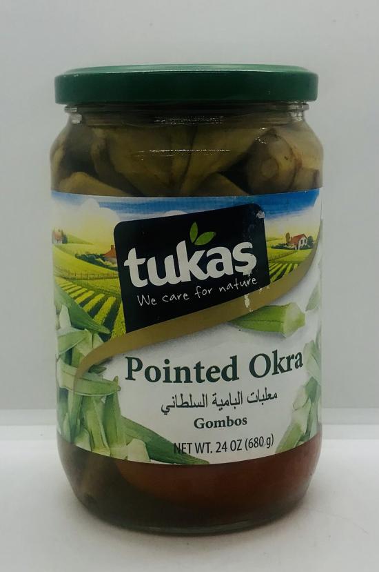 Tukas Pointed Okra 680g.