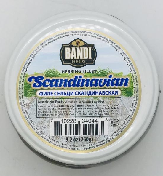 Bandi Herring Fillets Scandinavian