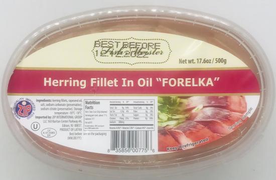 Herring In Oil Forelka 500g