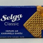 Selga Biscuits w. Caramel Taste 180g.