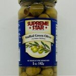 Supreme Star Stuffed Green Olives 142g.