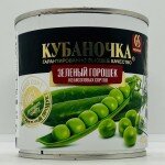 Kubanochka Green Peas 400g.