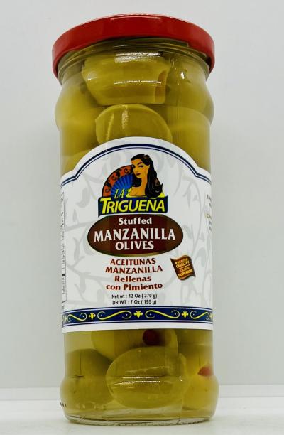 Triguena Stuffed Manzanilla Olives 370g.