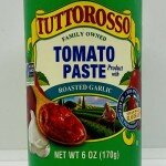 Tuttorosso Tomato Paste w. Roasted Garlic 170g.