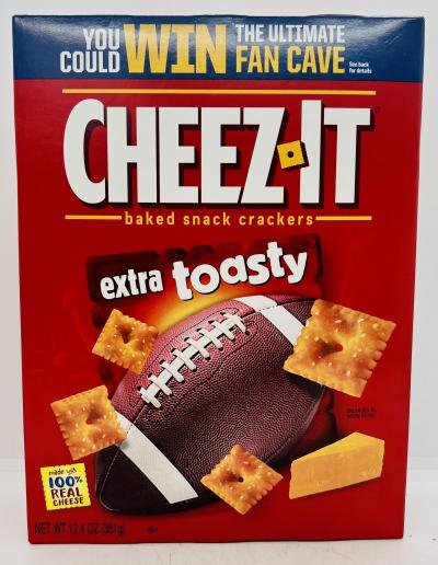 Cheez-It Baked Snack Crackers Extra Toasty 351g.