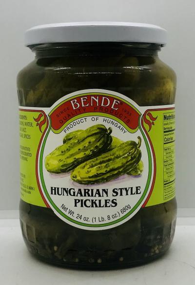 Bende Hungarian Style Pickles 680g.