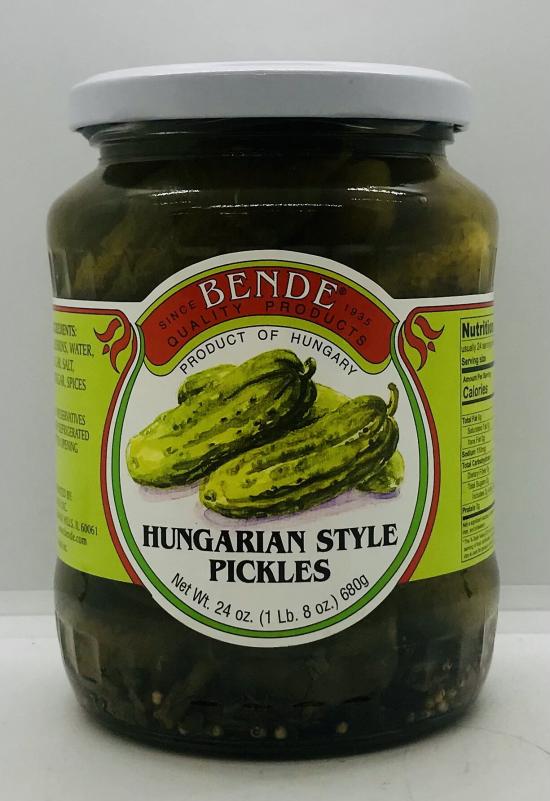 Bende Hungarian Style Pickles 680g.