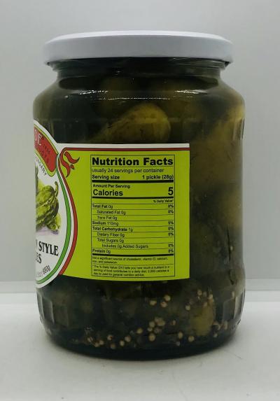 Bende Hungarian Style Pickles 680g.