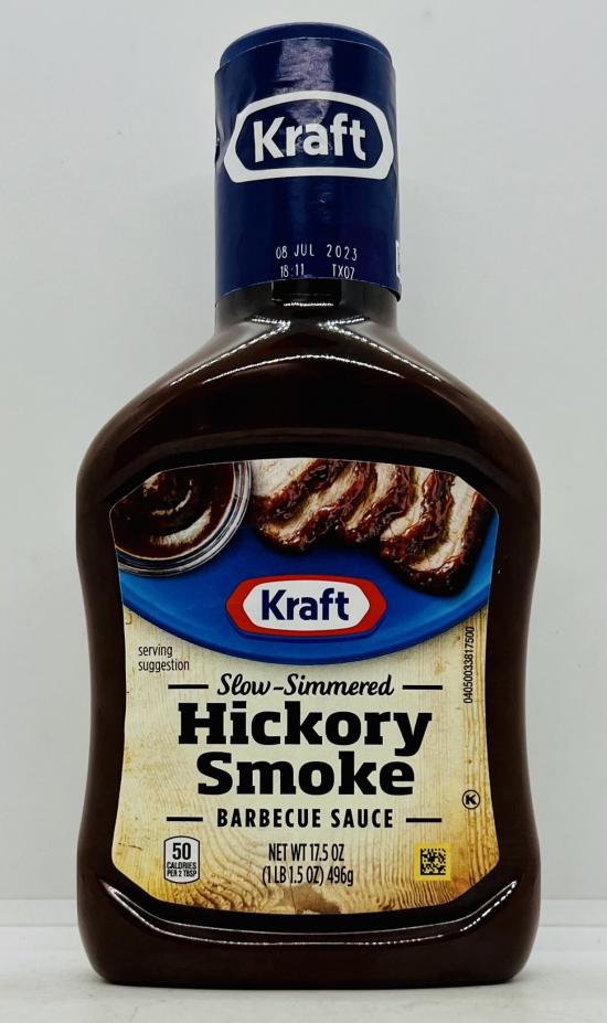 Kraft Hickory Smoke Barbecue Sauce 496g.