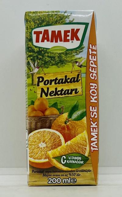 Tamek Orange Nectar 200mL.