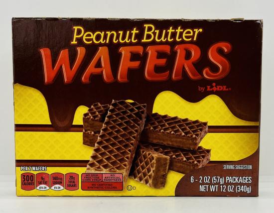 Peanut Butter Wafers 340g.