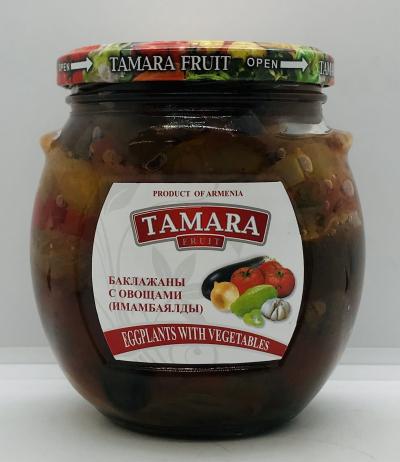 Tamara Eggplant w. Vegetables 520g.