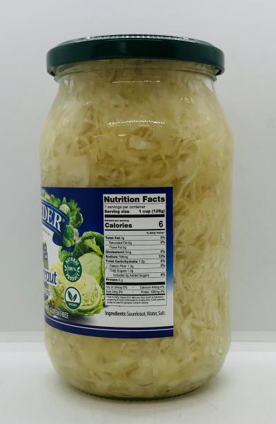 Belveder Sauerkraut 900g.