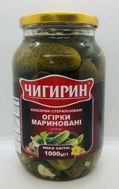 Chigirin Pickled Cucumbers 1L.