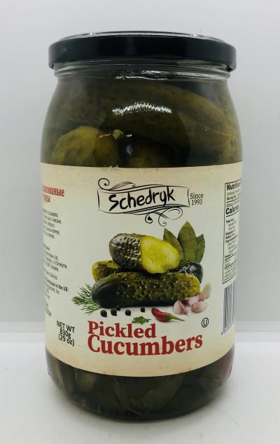 Schedryk Pickled Cucumbers 830g.