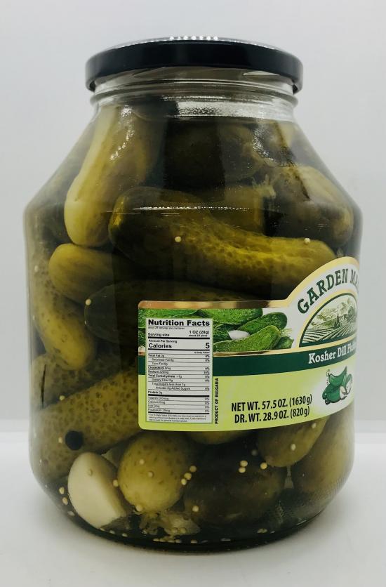 Garden Made Kosher Dill Pickles 1630g.