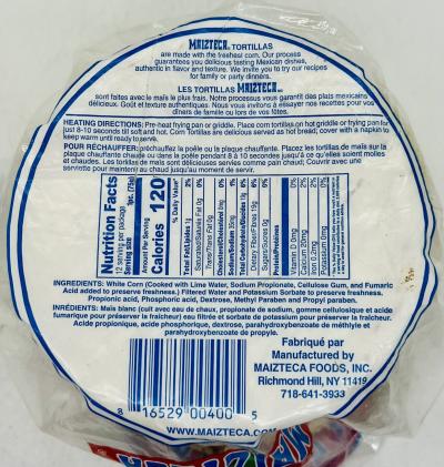 Maizteca Gorditas Tortillas 2LB.