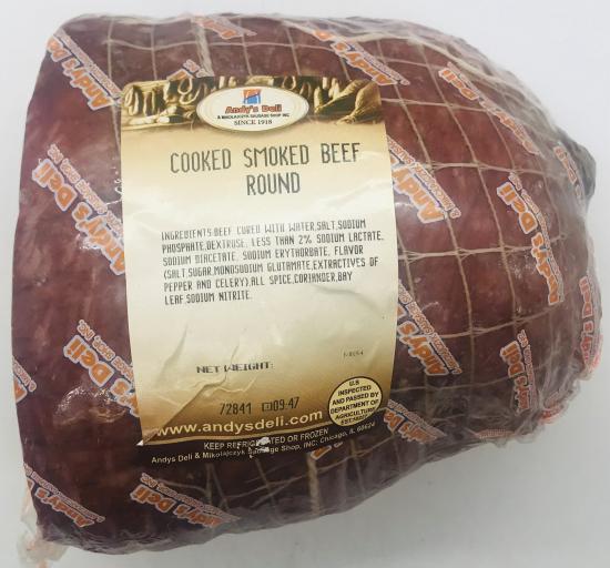 Andy's Deli Cooked Smoked Beef Round (lb.)