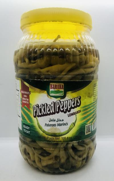 Baraka Pickled Peppers 3000g.