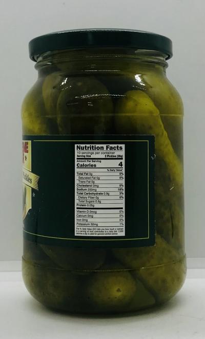 Supreme Star Baby Dill Pickles 502ml.