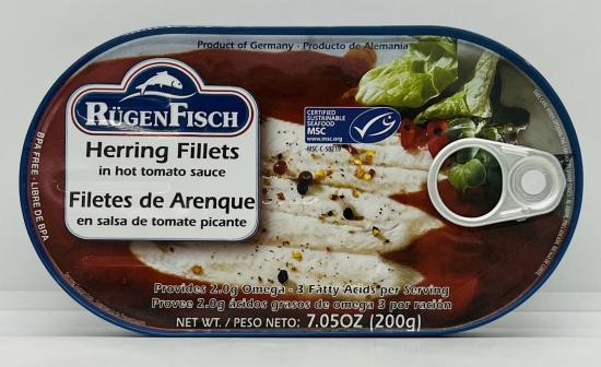 RugenFisch Herring Fillets 200g.