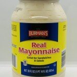 Burman'S Real Mayonnaise 887mL.