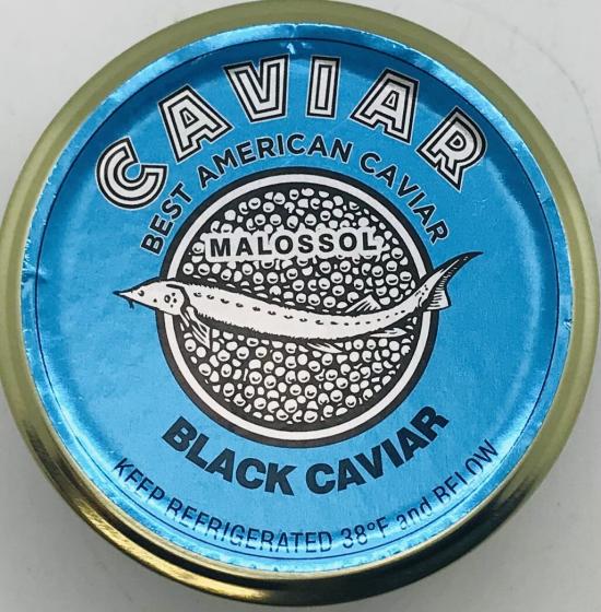 Caviar Malossol Black (3.5 Oz.)