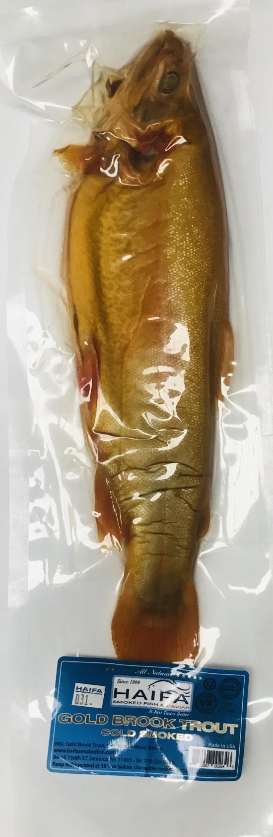 Haifa Gold Brook Trout Gold Smoked (lb.)