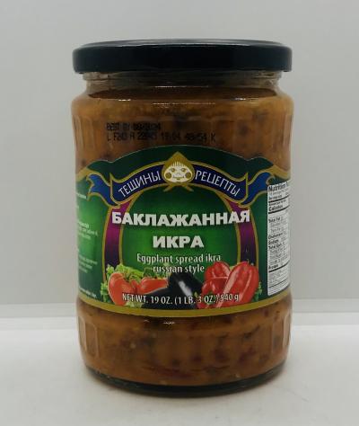 Teshini Retsepti Eggplant Ikra 540g.