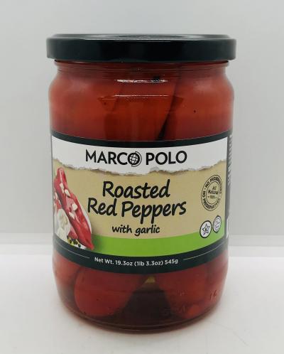 Marco Polo Roasted Pepper w. Garlic 545g.