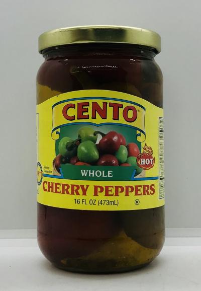 Cento Cherry Peppers 473mL.