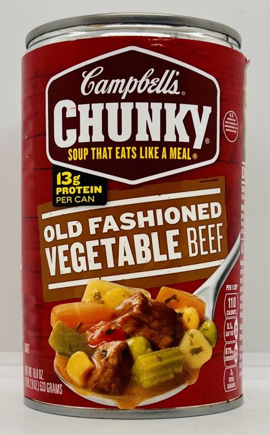 Campbell's Chunky Vegetable & Beef 533g.