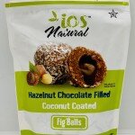 Ios Natural Hazelnut Chocolate Filled 144g.