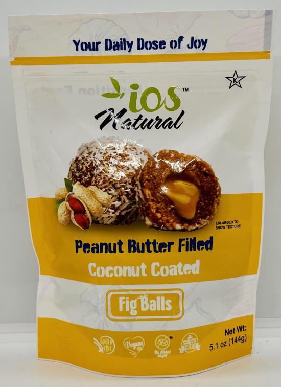 Ios Natural Peanut Butter Filled 144g.