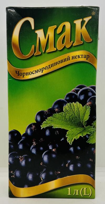 Smak Blackcurrant Nectar 1L.