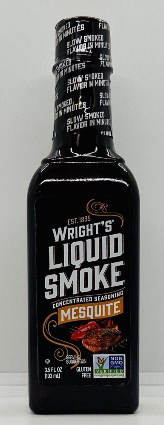 Wright's Liquid Smoke Mesquite 103mL.